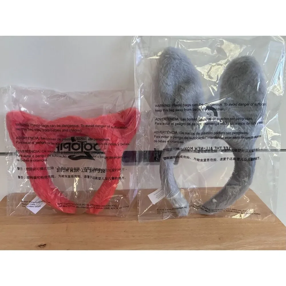 Disney Zootopia 2 Judy Hopps & Nick Wilde Ear Headbands NEW in Packaging!
